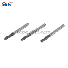 HRC 60 Carbide 2 Flute Ball Nose End Mills for Stainless Steel
